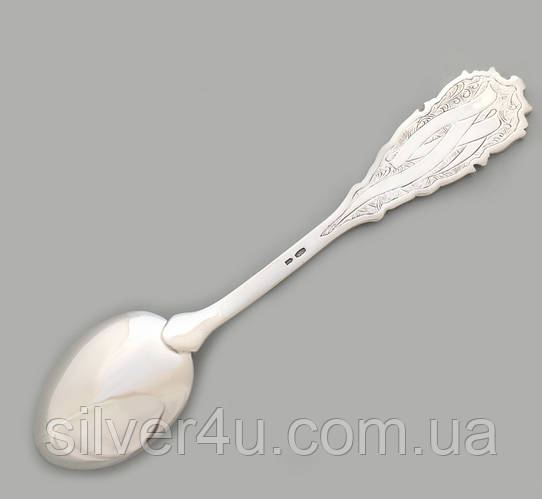 Серебряная ложка для ребенка "Часики" Арт.0004881 (ID#560652170), цена ...