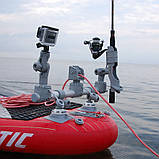 Тарга Фастен Борика Gr500-3G 500 мм з трьома замками, колір - сірий, фото 2