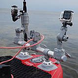 Тарга Фастен Борика Gr500-3G 500 мм з трьома замками, колір - сірий, фото 3