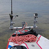 Тарга Фастен Борика Gr500-3G 500 мм з трьома замками, колір - сірий, фото 4