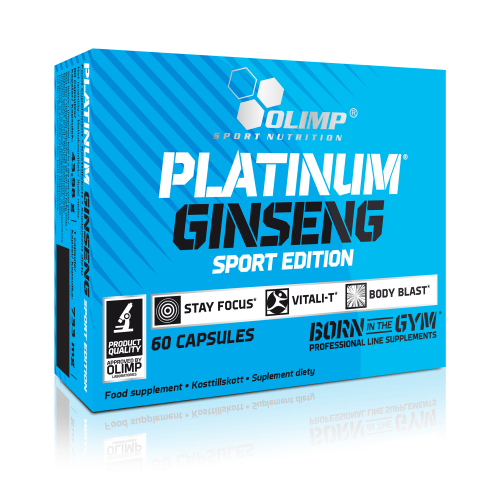 OLIMP Platinum Ginseng Sport Edition 60 caps Олімп жень шень, фото 1