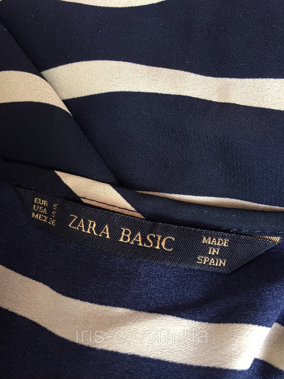 Женская блуза шифон ZARA размер S - фото 4 - id-p560677386