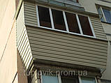 Ремонт балкона під ключ 3-м серія БПС 6 з виносом, фото 2