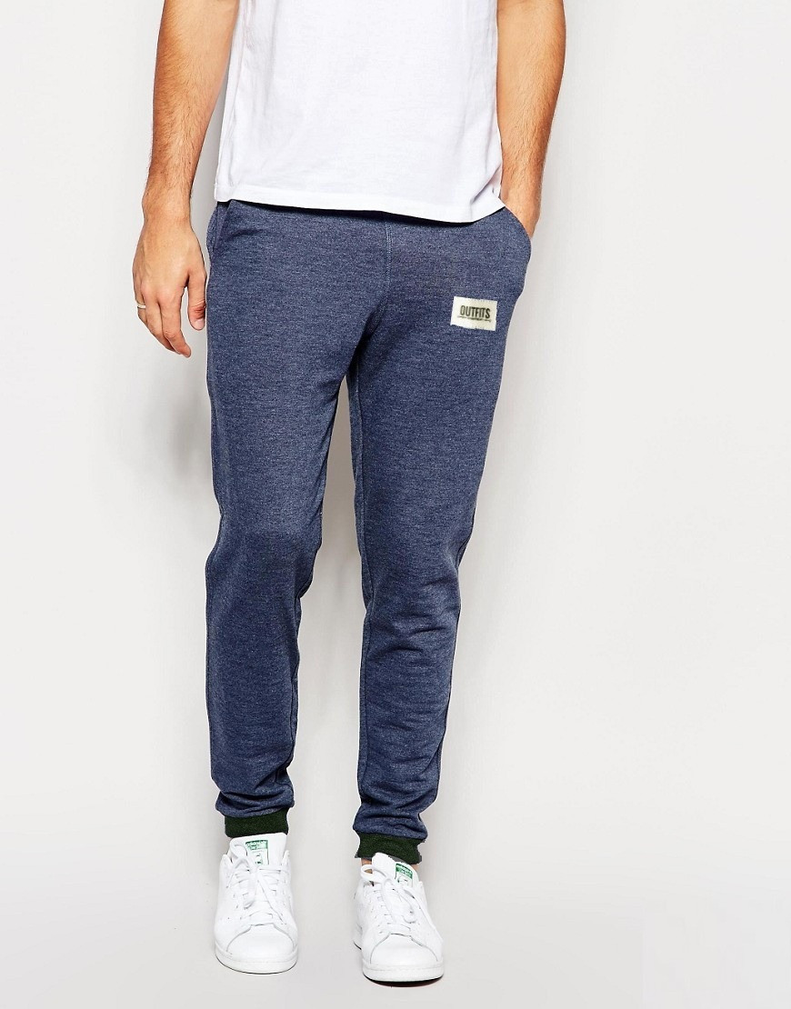 Спортивные штаны Outfits- Pants 1.0 Navy Heather (мужские трикотажные \ чоловічі спортивні штани трикотажні)
