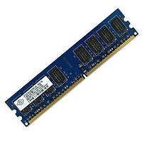 Память Nanya DDR2 512MB PC2-5300U (667Mhz) (NT512T64U88B0BY-3C)(8x1) - Б/У