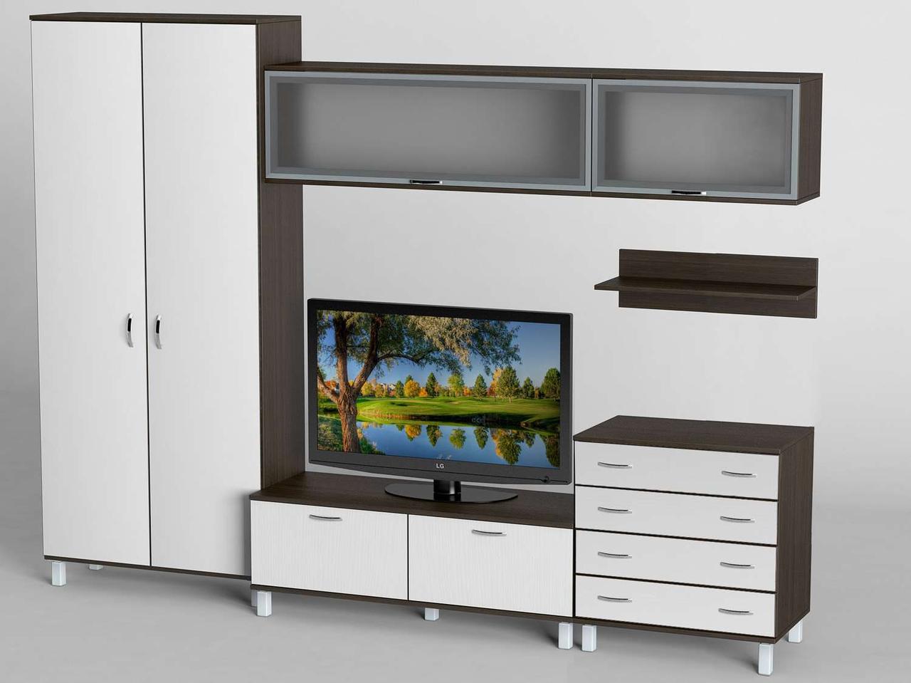 Вітальня стінка з ДСП/МДФ (вітальня стінка) - 3 Тіса меблі, фото 1