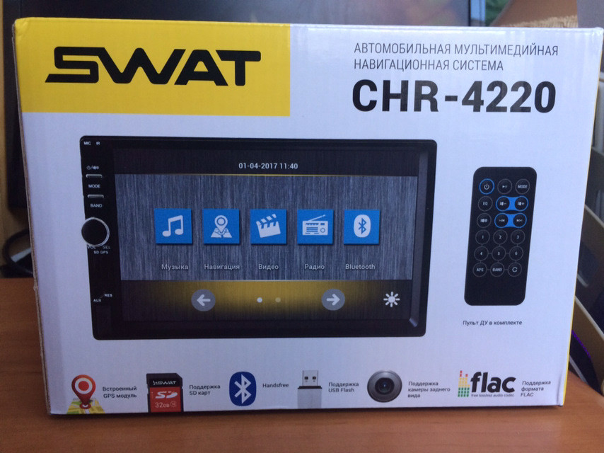 Купить автомагнитола Swat CHR-4220(2DIN), цена 3393 ₴ — Prom.ua (ID ...