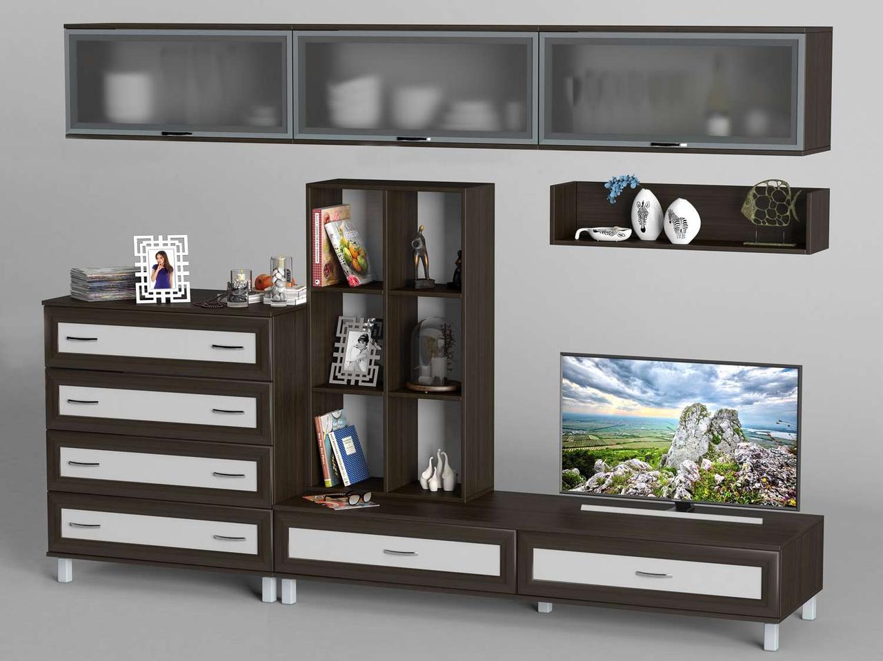 Вітальня стінка з ДСП/МДФ (гостиная стенка) - 10 Тіса меблі, фото 1