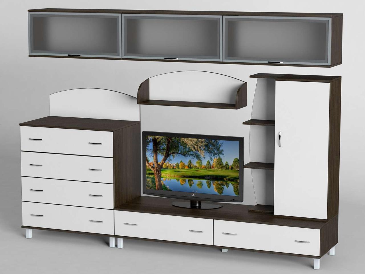 Вітальня стінка з ДСП/МДФ (гостиная стенка) - 23 Тіса меблі, фото 1