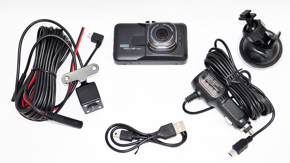 DVR 636 Full HD с выносной камерой заднего вида, фото 1