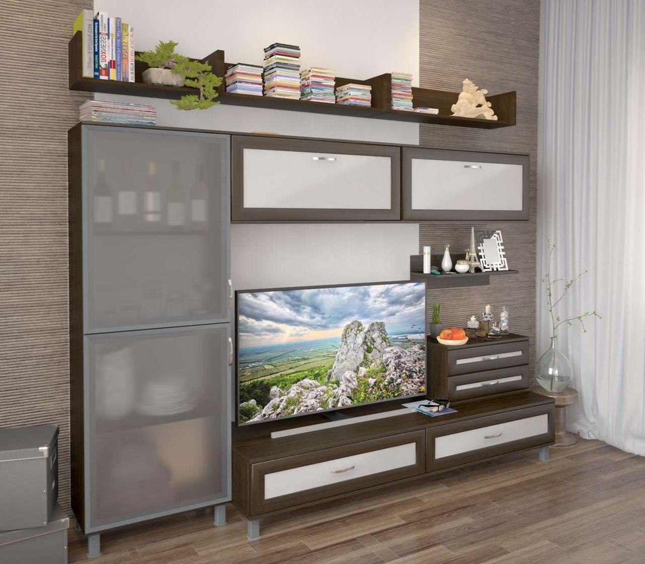 Вітальня стінка з ДСП/МДФ (вітальня стінка) - 28 Тіса меблі, фото 1