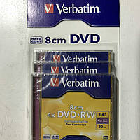 Диск VERBATIM 8cm DVD+RW 1,4 Gb 4x