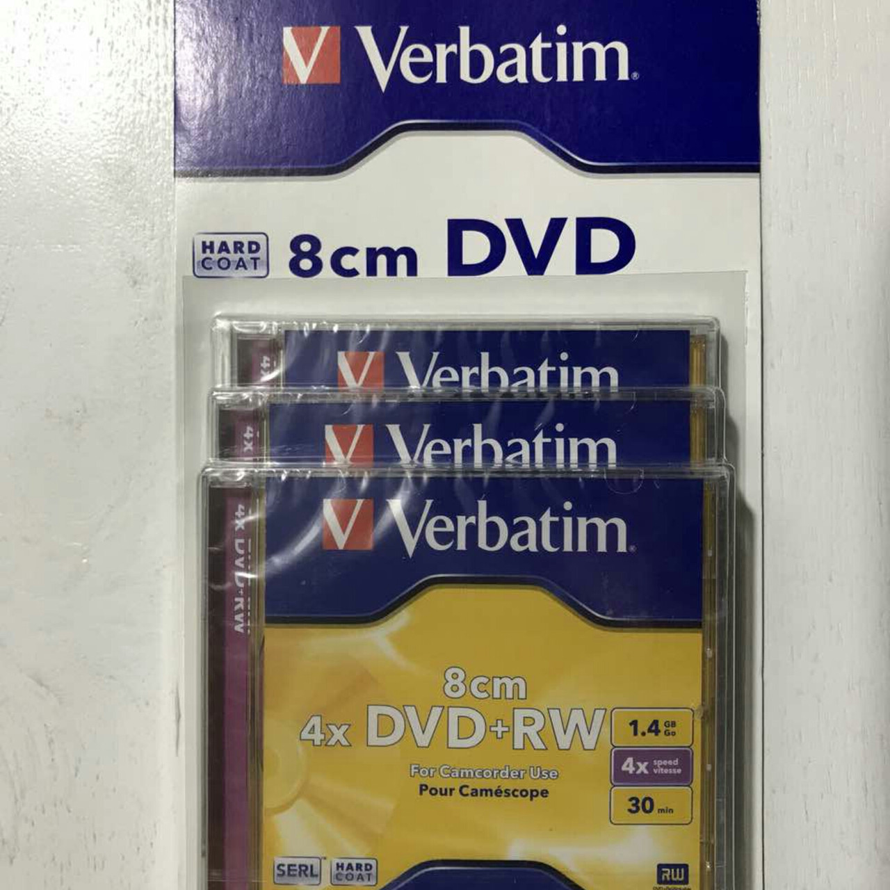 Диск VERBATIM 8cm DVD+RW 1,4Gb 4x - фото 1 - id-p560859304