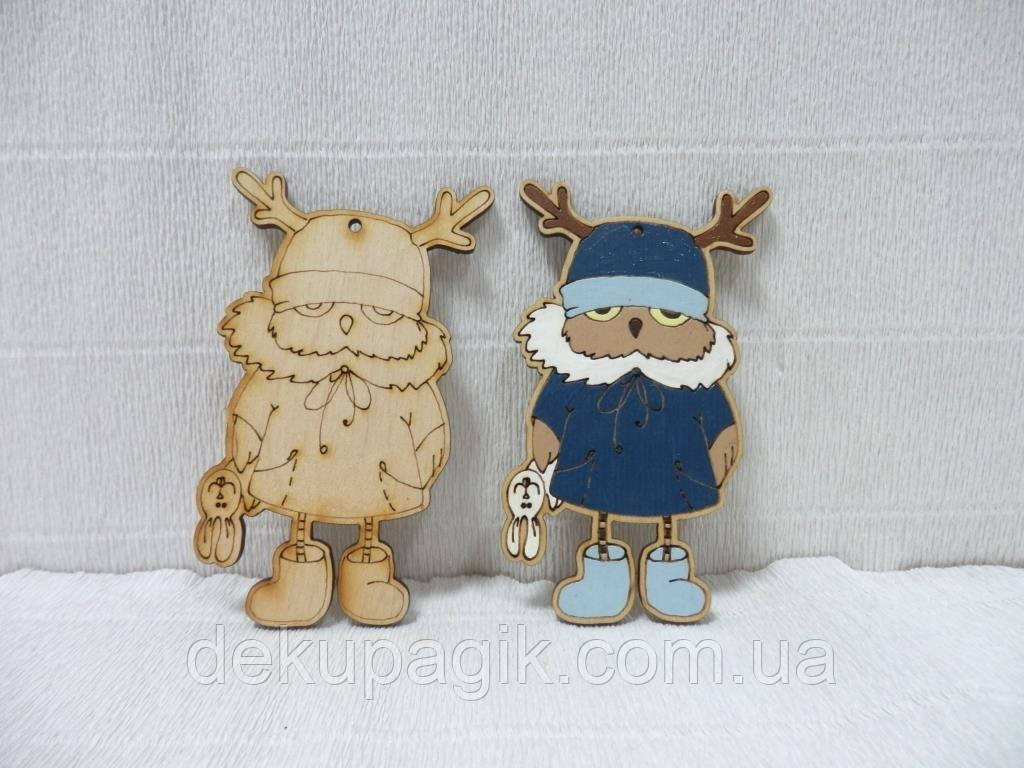 Підвіска Сова, 7см, фото 1