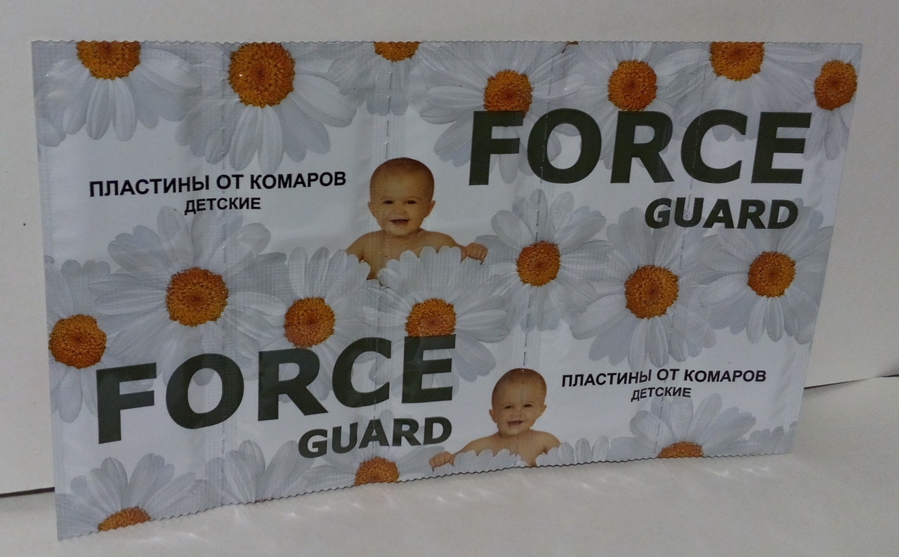 Пластина від комарів для Дітей Fors Gard , 10 шт. Уцінка