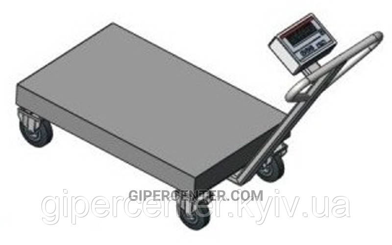 Візок з вагами BDU300-0508 В-В стандарт 500х800 мм (до 300 кг)