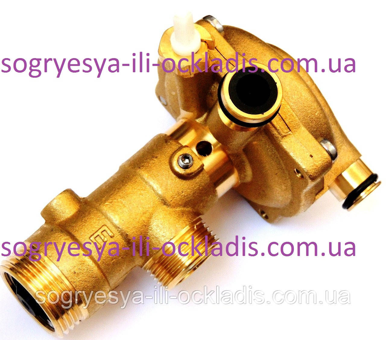 Клапан триходовий (б.ф.у, Італія) Immergas Eolo/ Nike Mini, Nobel NB2-24-SE, арт. 3.012806, к.з. 0313/6