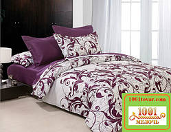 Двоспальне євро постільна білизна Viluta (Вилюта) ранфорс, 8624