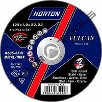 Круг зачистной по металлу Norton Vulcan 125 х 6.4 х 22.23