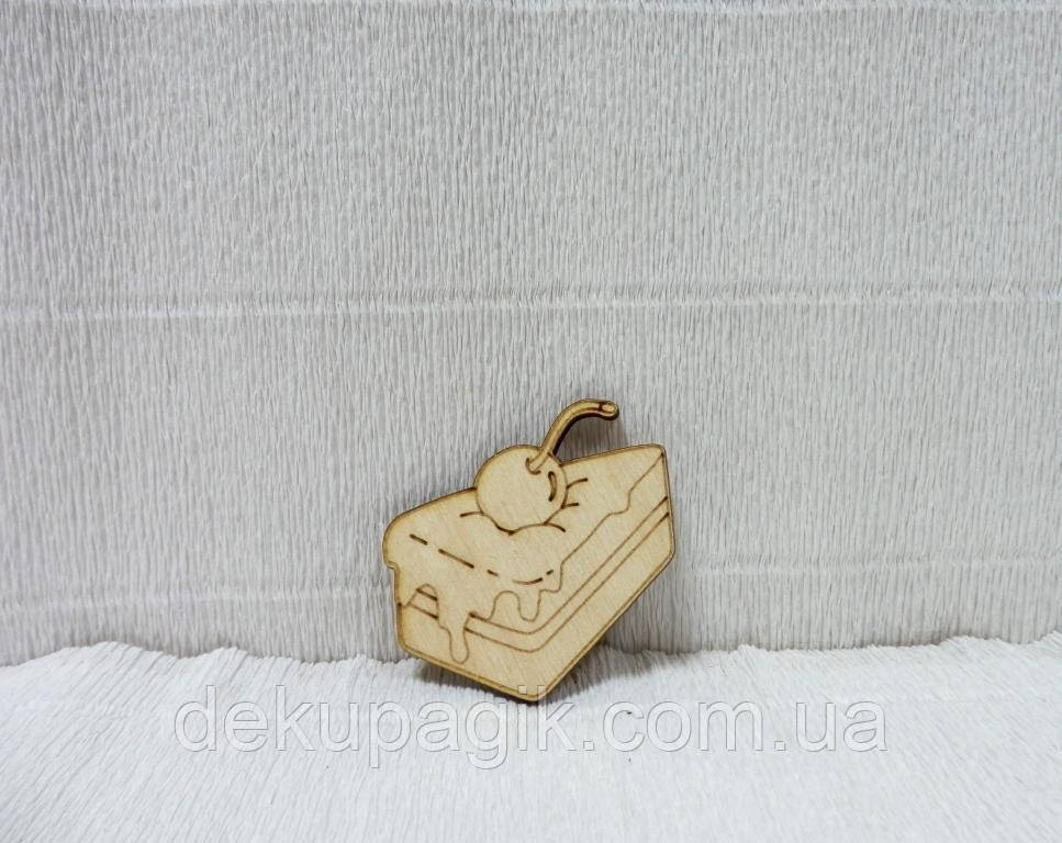 Підвіска Тістечко-2, 5х5см, фото 1