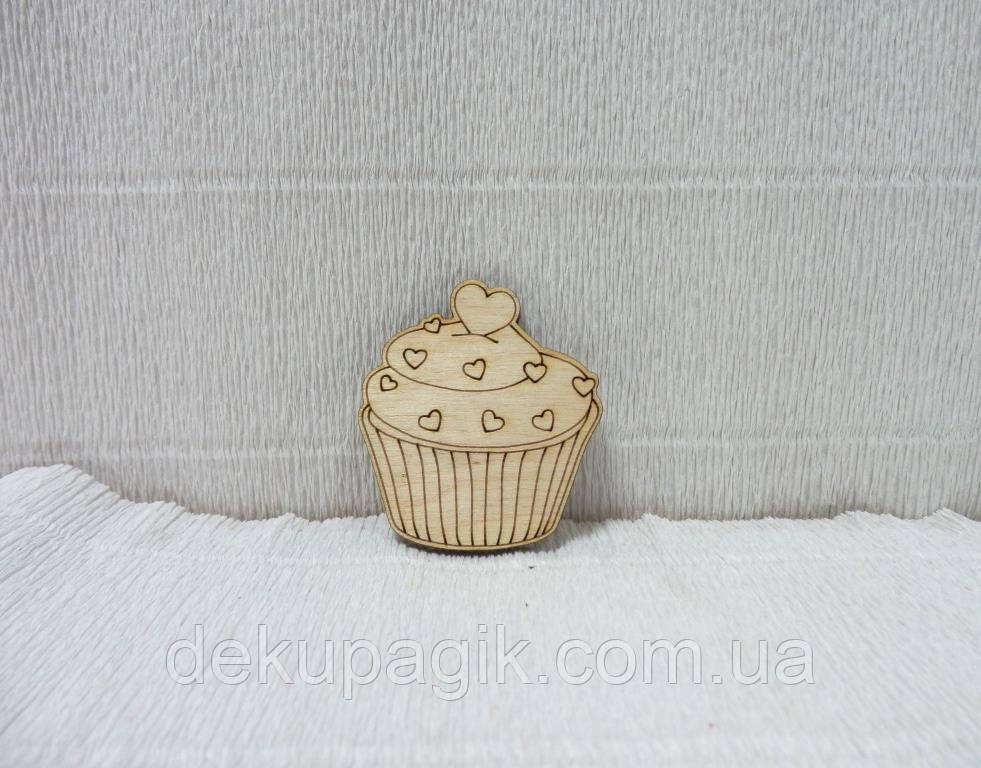 Підвіска Тістечко-5, 4,5х5см, фото 1