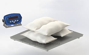 Платформні ваги 4BDU300-1012 бюджет 1000х1250 мм (до 300 кг), фото 1