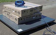 Платформерні ваги 4BDU600-1215 бюджет 1250х1500 мм (до 600 кг), фото 5