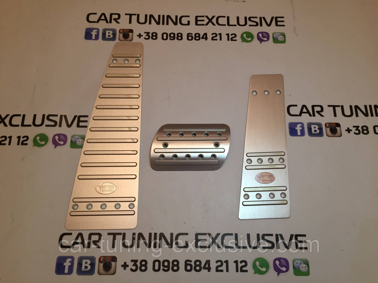 TechArt sport pedals for Porsche Panamera
