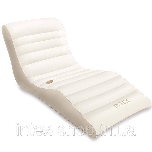 Надувний шезлонг — матрац Intex 56861 (193-102 см) 