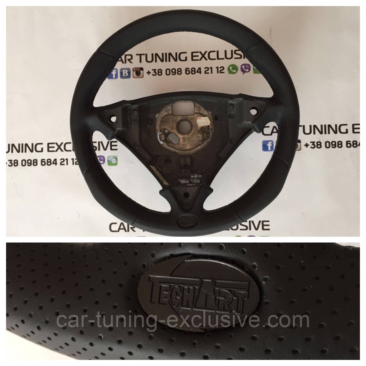 TechArt steering wheel for Porsche Cayenne 955 / 957