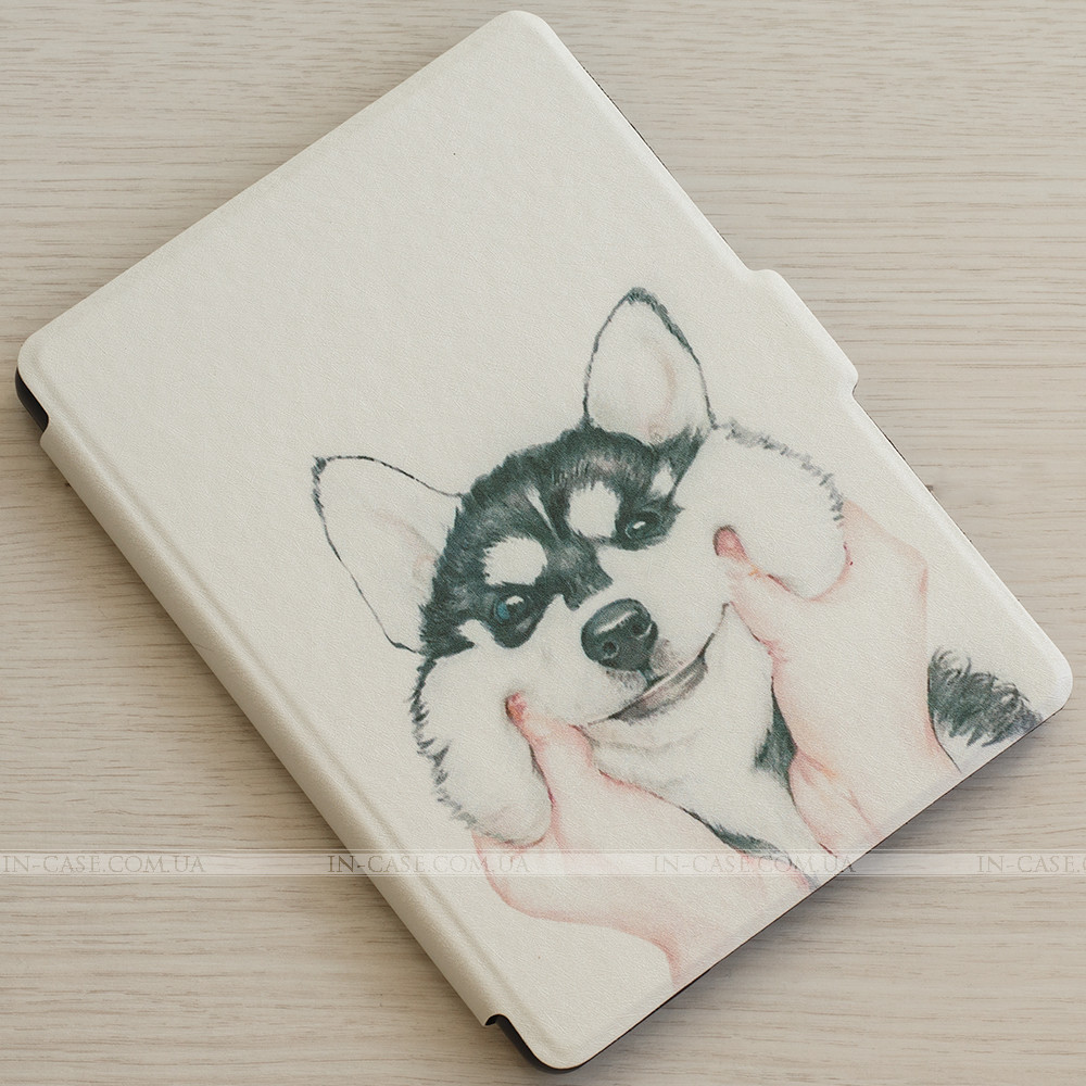 Обкладинка Slimline Print для Amazon Kindle 6 2016 Husky, фото 1