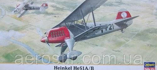 Heinkel He 51A/B 1/72 HASEGAWA 00083, фото 1