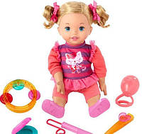 Детская интерактивная говорящая развивающая кукла с аксессуарами BCR53 Mattel маттел