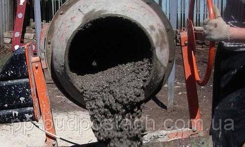 Як розвести цемент, Як замісити бетон перфоратором.