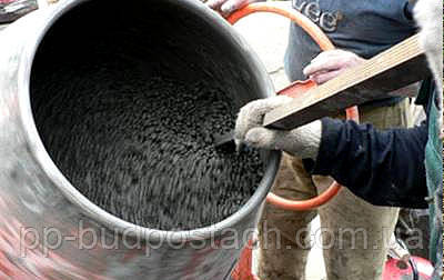 Як розвести цемент, Як замісити бетон перфоратором.