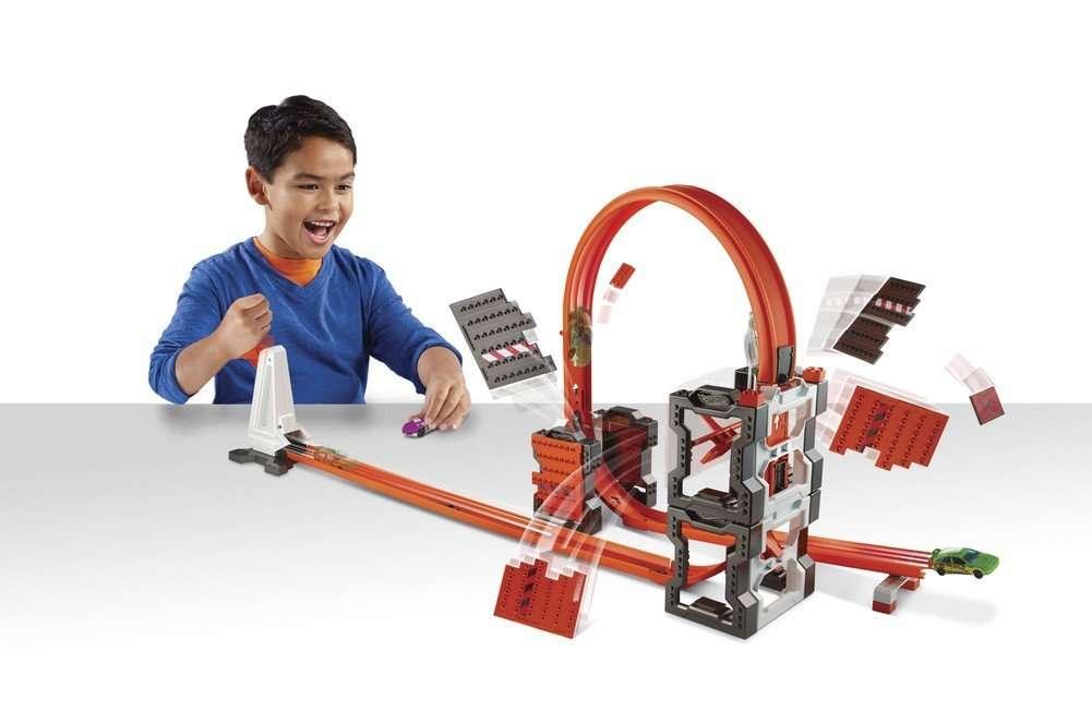 Трек Hot Wheels Ударна хвиля, Hot Wheels Track Builder Construction Crash Kit - фото 2 - id-p508795225