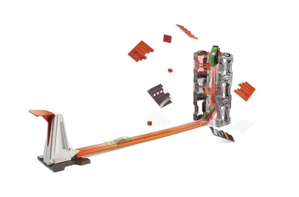 Трек Hot Wheels Ударна хвиля, Hot Wheels Track Builder Construction Crash Kit - фото 3 - id-p508795225