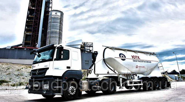 Доставка цементу цементовозами. Доставка цементу цементовозами.