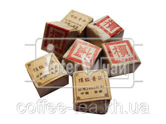 Купить Китайский чай Пуэр прессованный Кубик черный, цена 14 ₴ — Prom ...