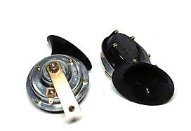 Сигнал звуковий КАМАЗ,МАЗ 24В великий компл. (1шт тон високий+1шт тон низький) (NPS) С306Д/С307Д-01