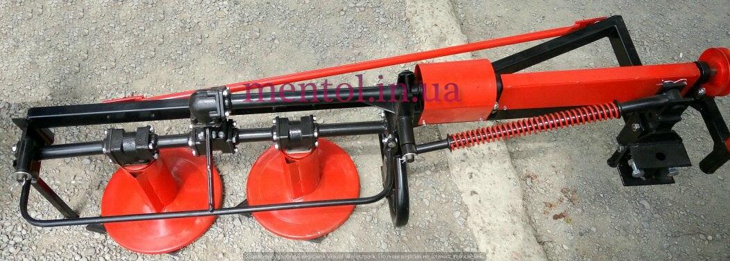 Косилка роторна ремінна КР-09М (бокова, для мототрактора), фото 1