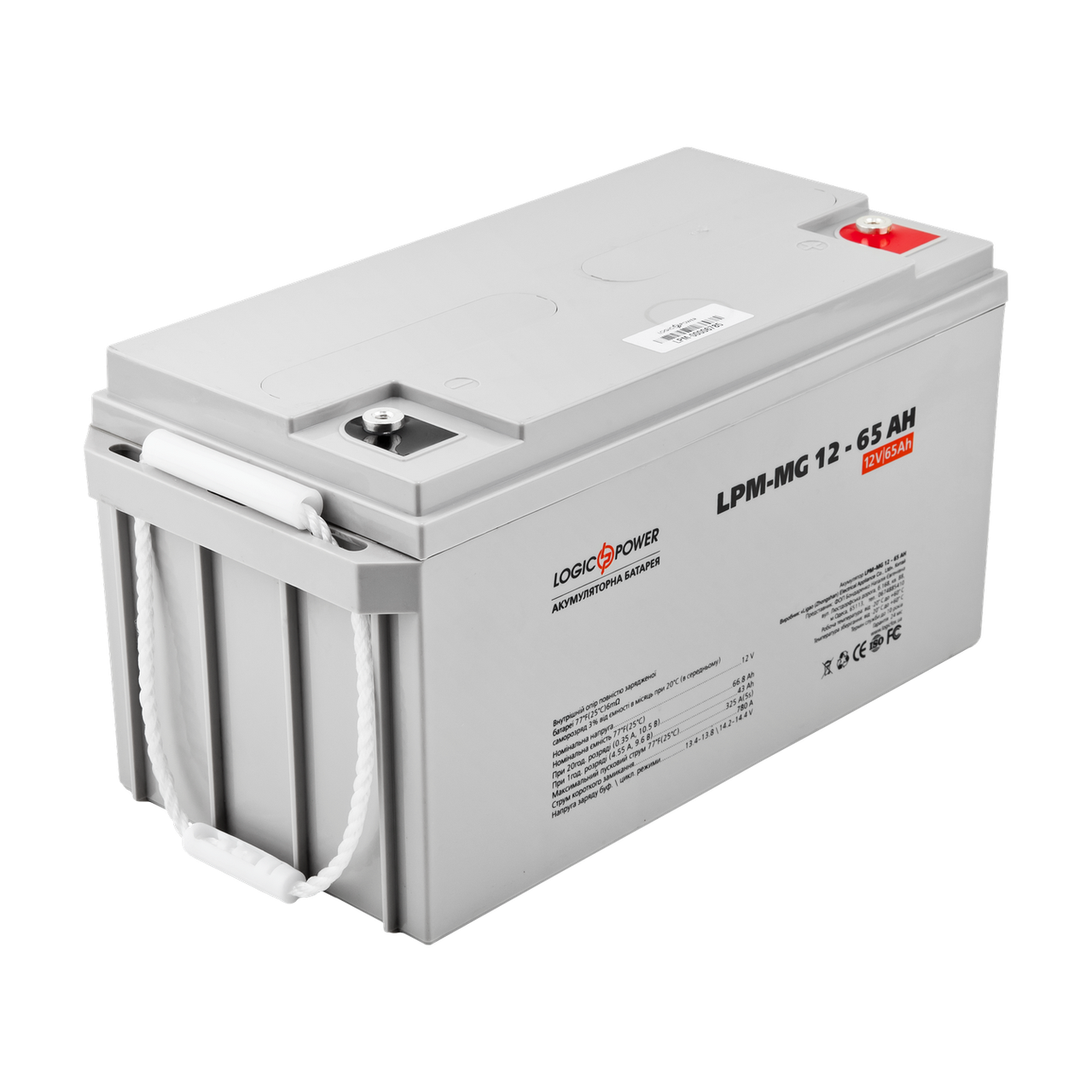 Акумулятор мультигелевый AGM LPM-MG 12 - 65 AH
