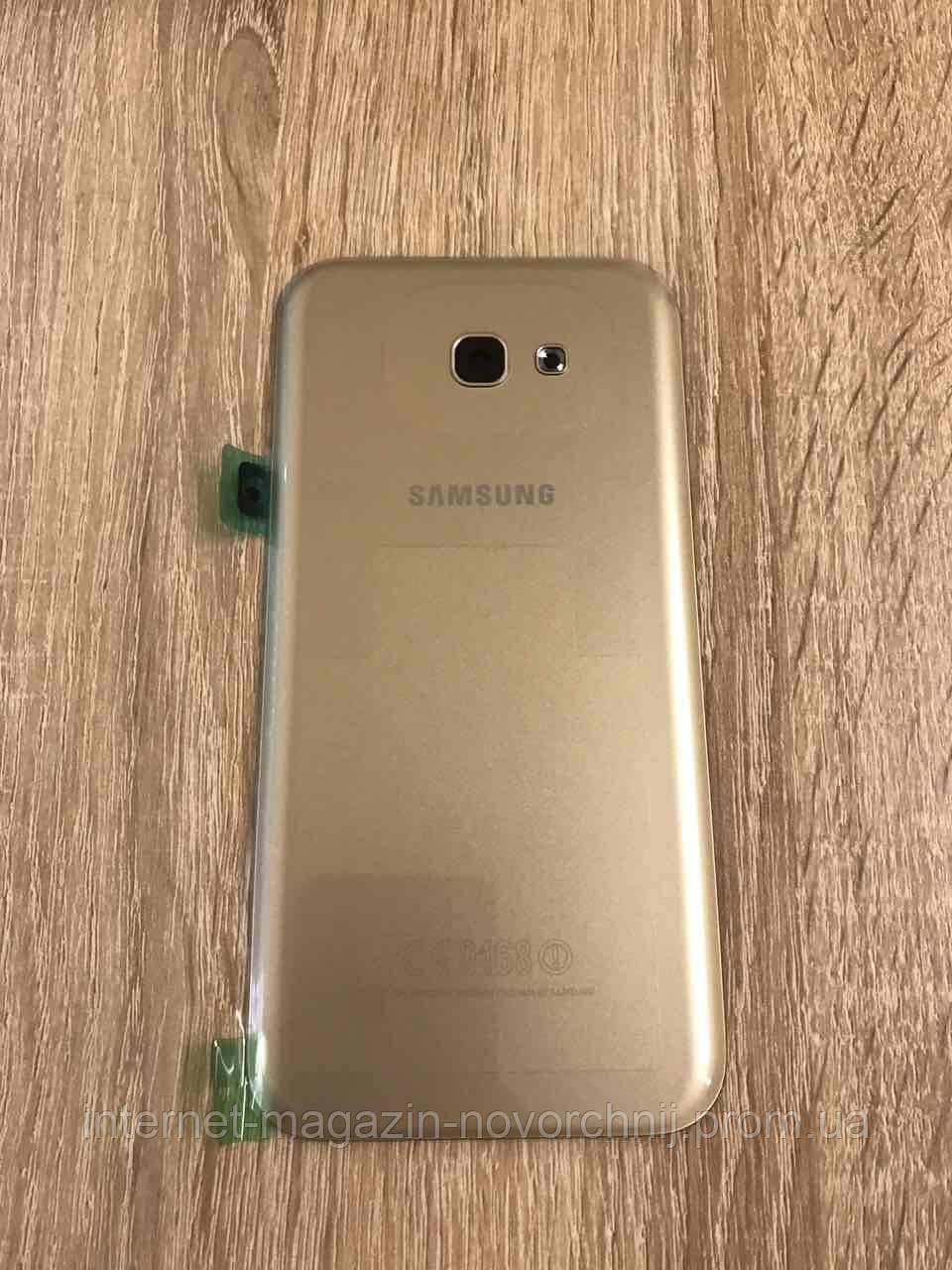 Кришка задня Samsung A720 Золото Gold GH82-13679B оригінал!
