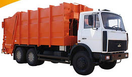 Сміттєвоз заднього завантаження ВЛІВ супер-медіум