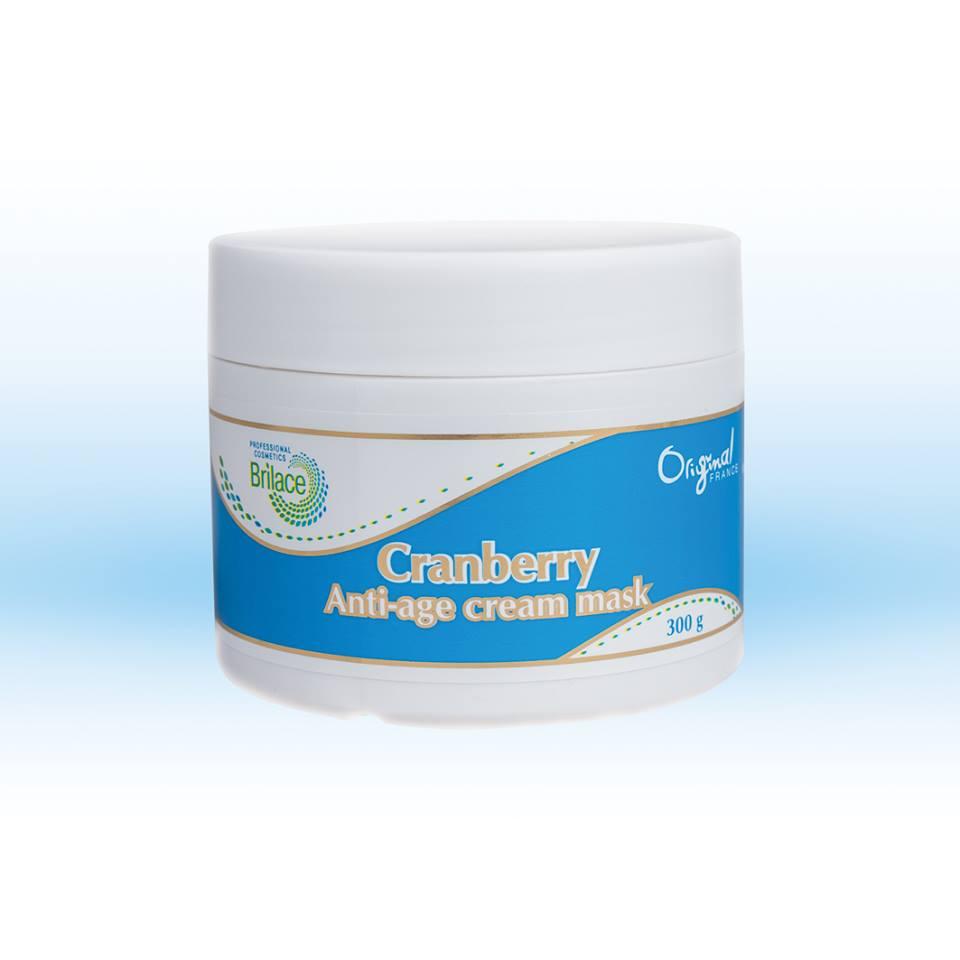 Біоактивна маска Брілейс Cranberry anti-age cream mask Brilace, 300 г