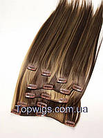 Волосы с заколками Clip EX05: цвет 8H124