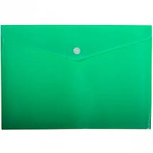 Папка-конверт А5 на кнопці, щільна, 17 мкм, кольорова, фото 5