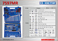 Набор инструментов 97 ед., (1/4 "и 1/2" трещотка), KING TONY 7597MR.