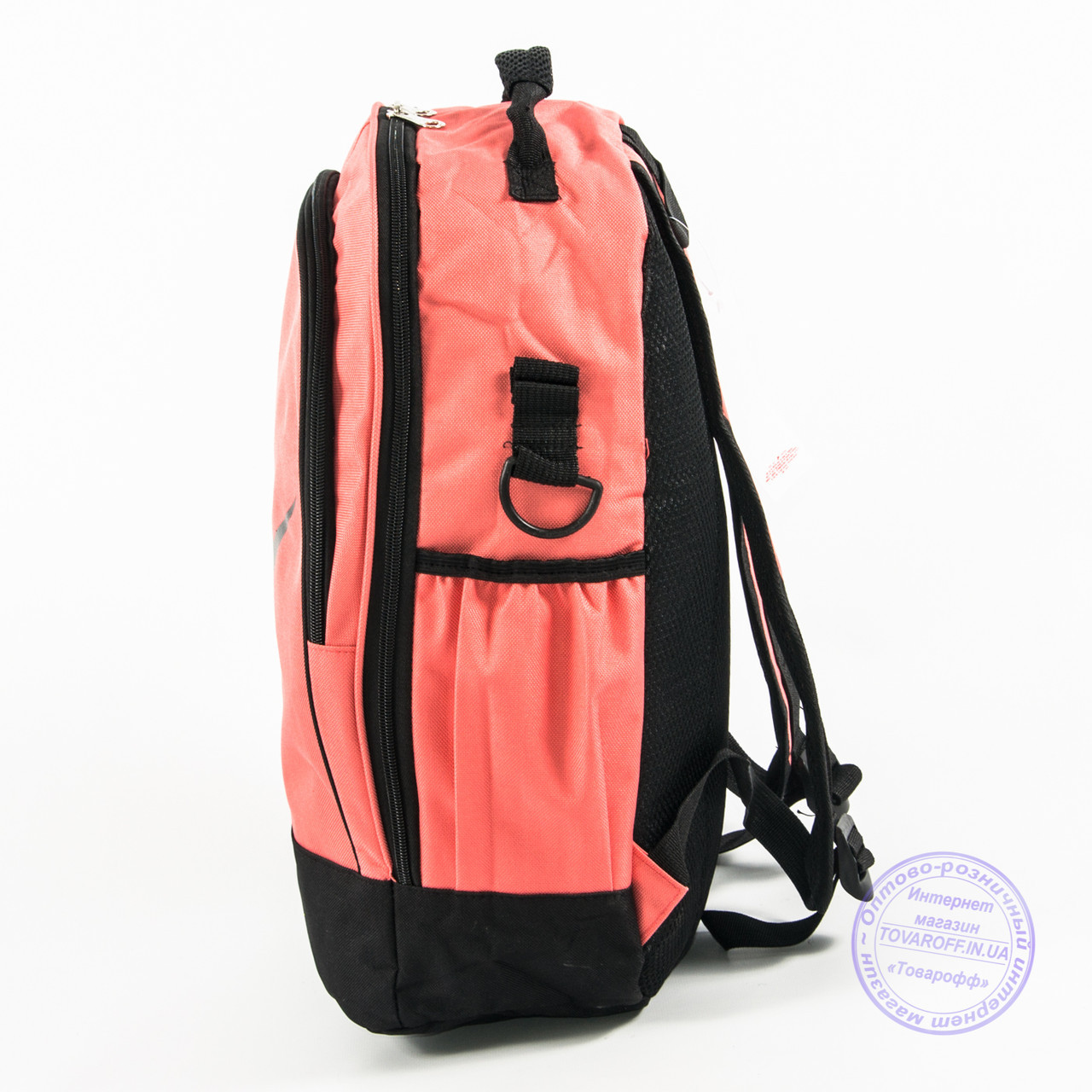 Оптом спортивный рюкзак для ноутбука Nike - персиковый - nik-1 - фото 3 - id-p560901861