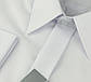 Чоловіча класична сорочка De Luxe 101DZ під шпильку білого кольору, фото 2